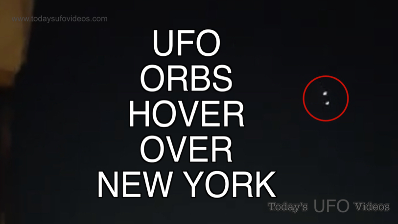Orb UFO's Hover Over New York